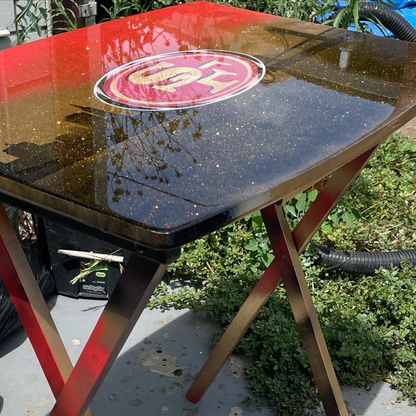 Custom Epoxy TV tray