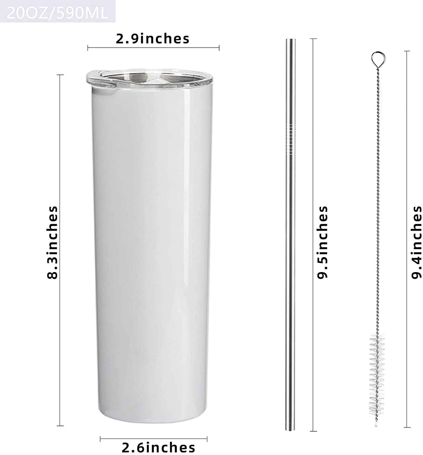 Tumblers: 20 oz