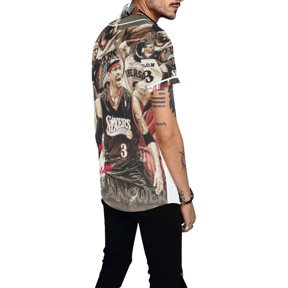 Baseball Jersey : The Answer All Over Print