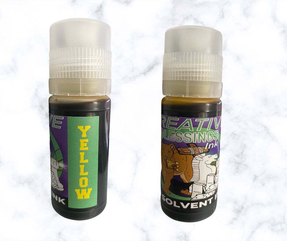 Creative Blessings Ink Eco Solvent Ink - 4 pack (CYMK)