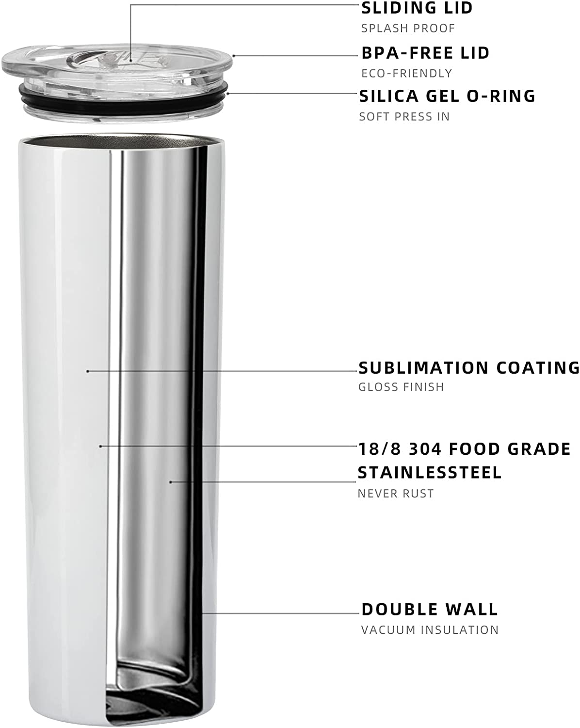 Tumblers: 20 oz