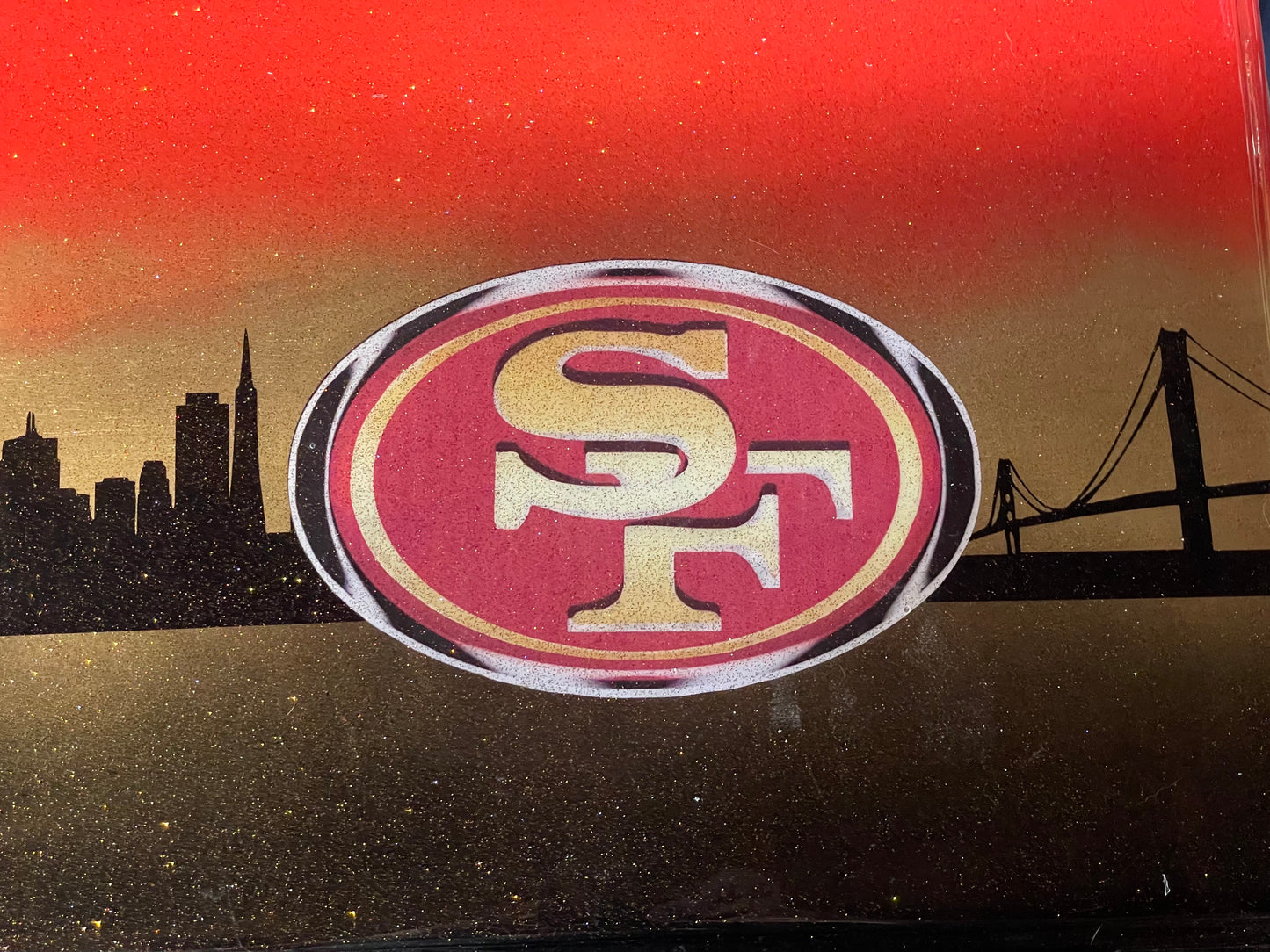 Custom Epoxy TV tray