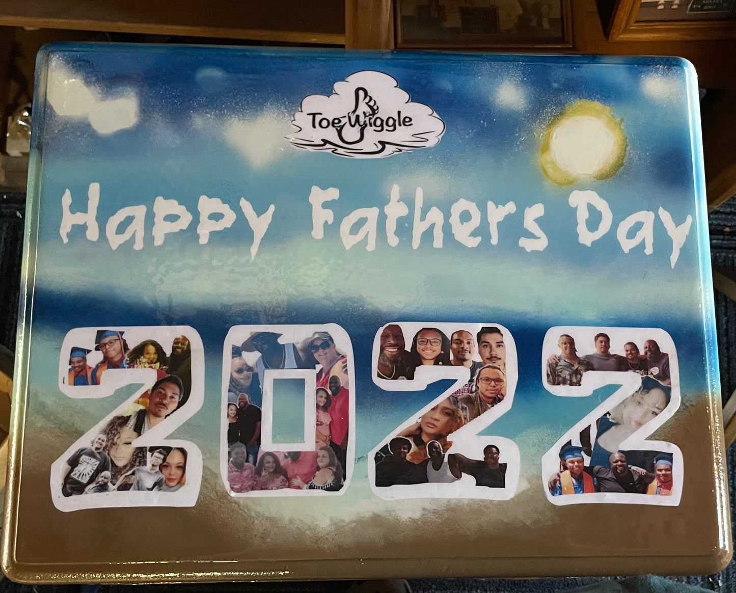 Custom Epoxy TV tray