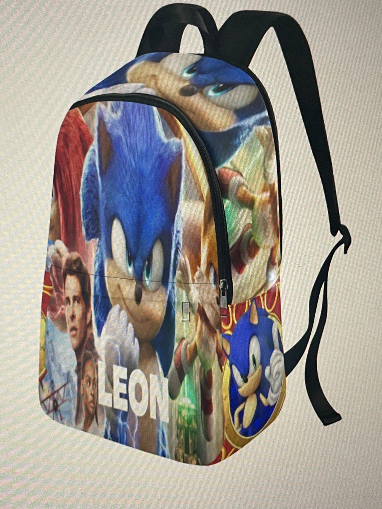 Backpack and Lunch Box : All over design