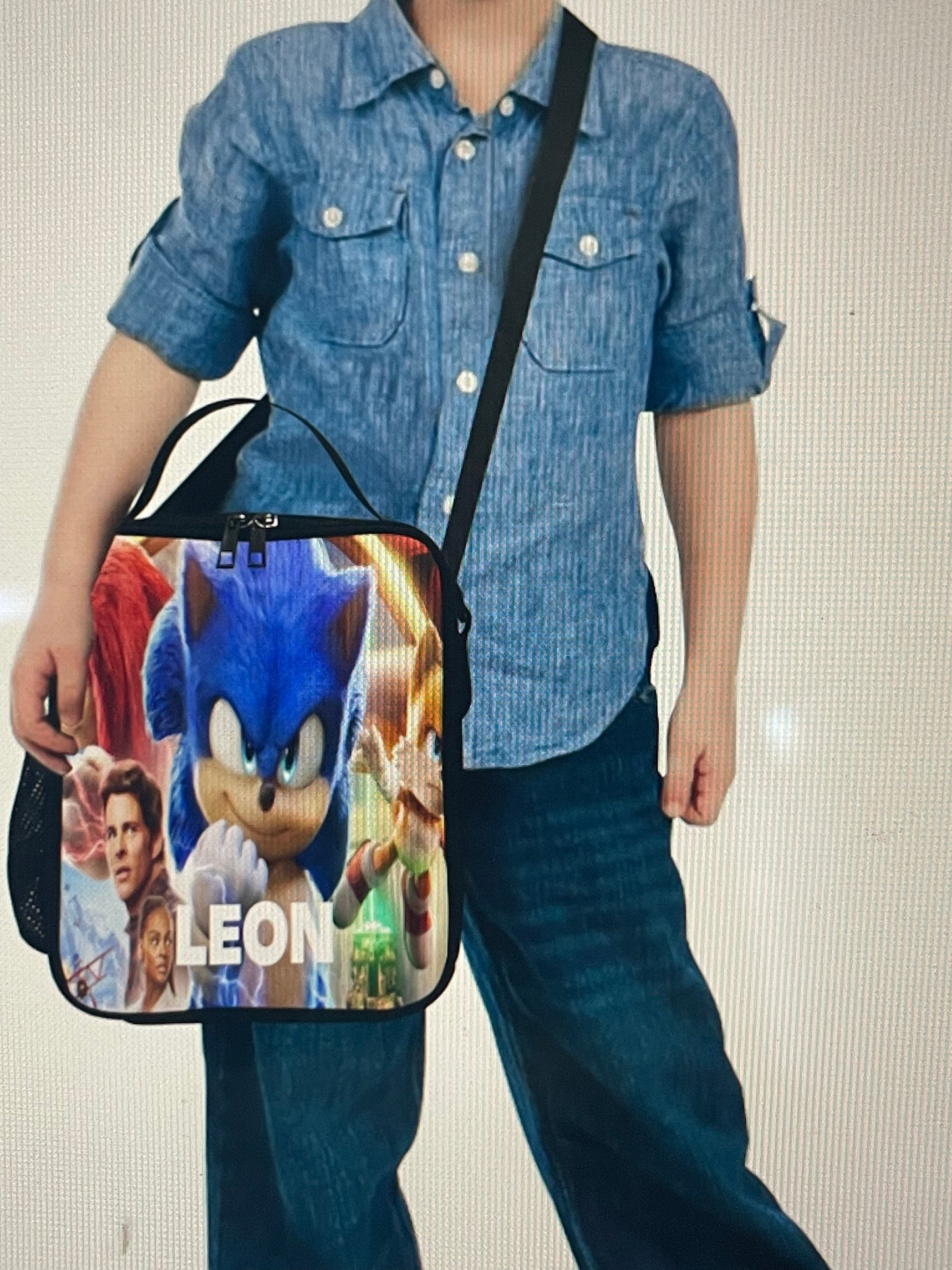 Backpack and Lunch Box : All over design