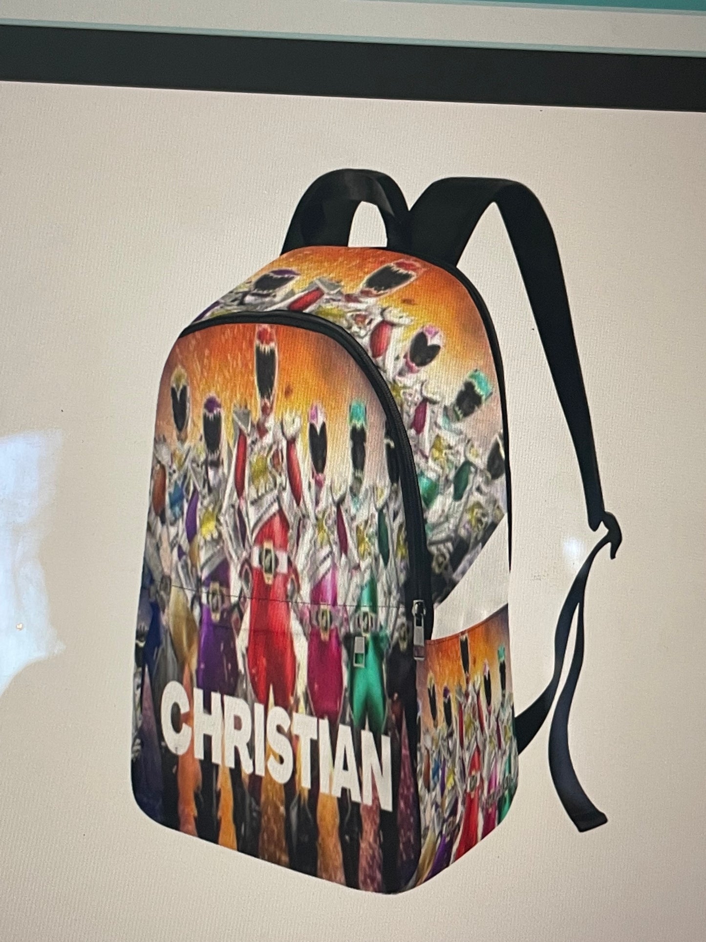 Backpack and Lunch Box : All over design