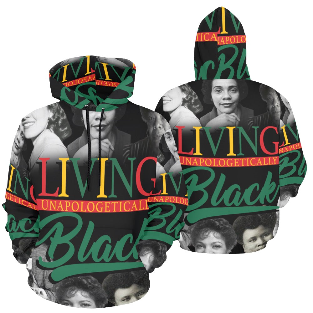 Women in African American History : All Over Print Hoodie
