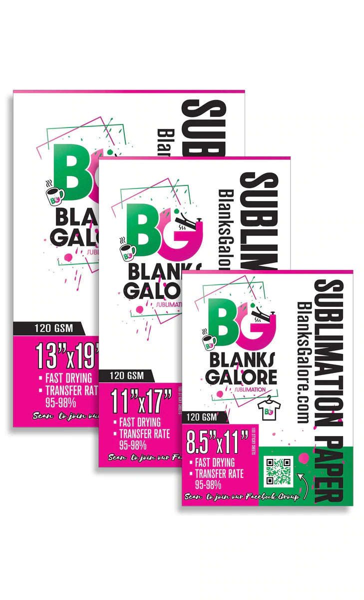 Sublimation Paper: Blanks Galore