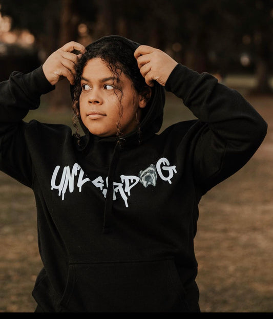 Hoodie: Underdogapperal.co Brand