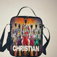 Backpack and Lunch Box : All over design